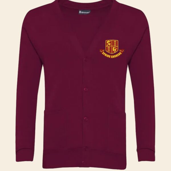 Spring Gardens Primary School Cardigan Thumbnail